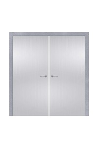 Double Hollow Metal Door with Hollow Metal Frame